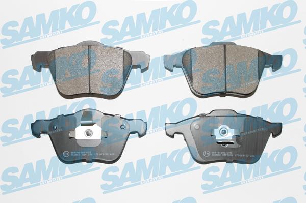 Samko 5SP1286 - Brake Pad Set, disc brake autospares.lv