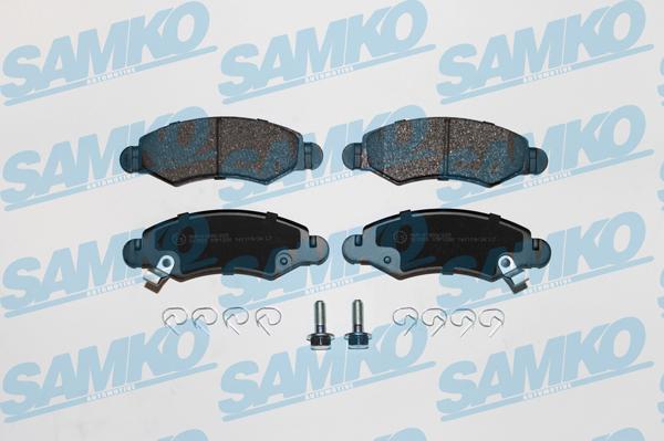 Samko 5SP1280 - Brake Pad Set, disc brake autospares.lv