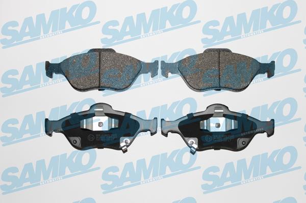 Samko 5SP1283 - Brake Pad Set, disc brake autospares.lv