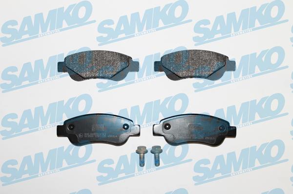 Samko 5SP1235 - Brake Pad Set, disc brake autospares.lv