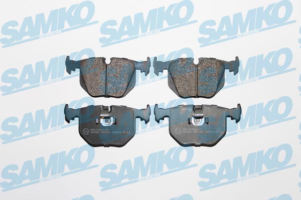 Samko 5SP1231 - Brake Pad Set, disc brake autospares.lv