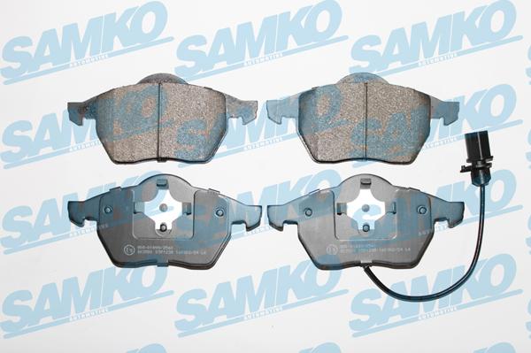 Samko 5SP1238 - Brake Pad Set, disc brake autospares.lv
