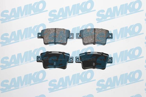 Samko 5SP1224 - Brake Pad Set, disc brake autospares.lv