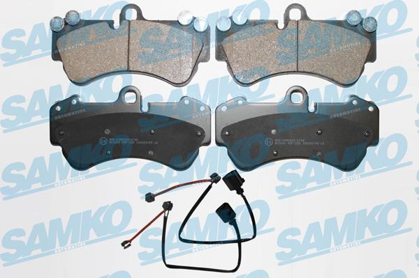 Samko 5SP1226A - Brake Pad Set, disc brake autospares.lv