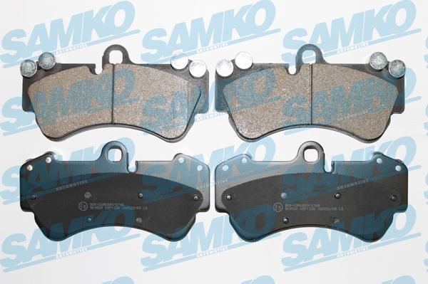 Samko 5SP1226 - Brake Pad Set, disc brake autospares.lv
