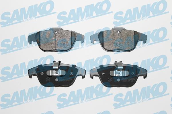 Samko 5SP1274 - Brake Pad Set, disc brake autospares.lv