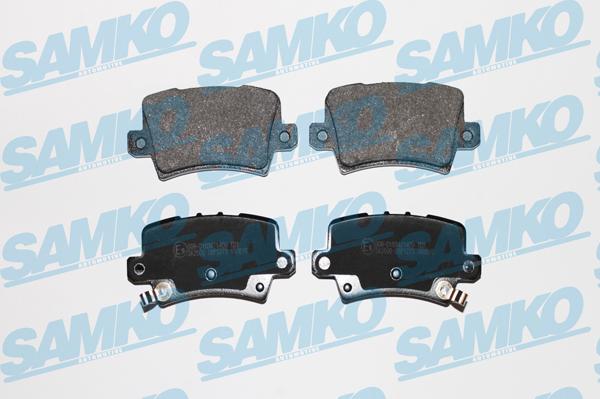 Samko 5SP1273 - Brake Pad Set, disc brake autospares.lv
