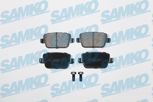 Samko 5SP1272 - Brake Pad Set, disc brake autospares.lv