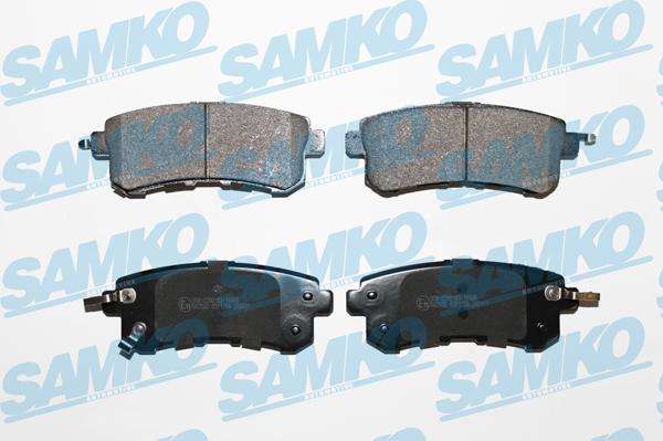 Samko 5SP1798 - Brake Pad Set, disc brake autospares.lv