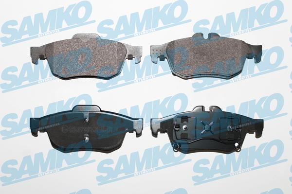 Samko 5SP1761 - Brake Pad Set, disc brake autospares.lv