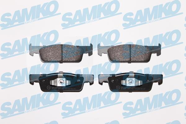Samko 5SP1702 - Brake Pad Set, disc brake autospares.lv