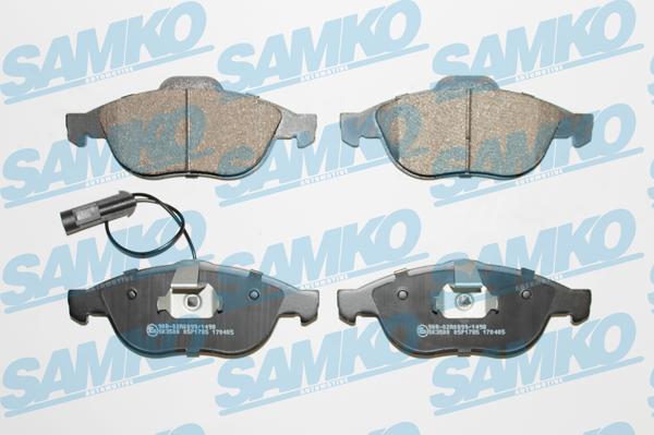 Samko 5SP1785 - Brake Pad Set, disc brake autospares.lv