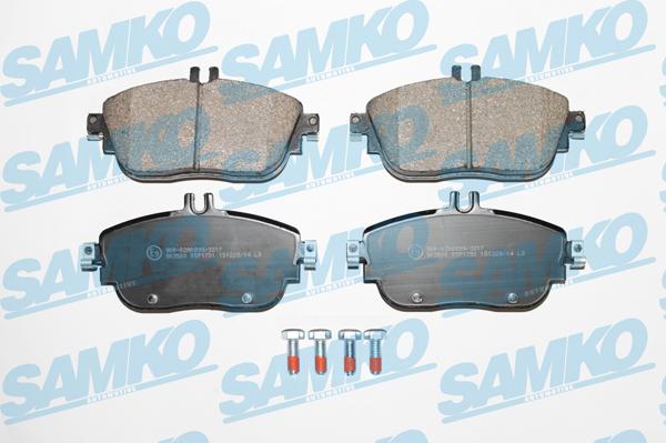 Samko 5SP1781 - Brake Pad Set, disc brake autospares.lv