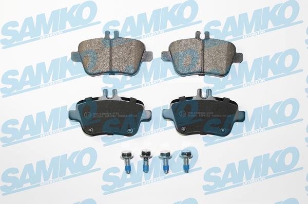 Samko 5SP1782 - Brake Pad Set, disc brake autospares.lv