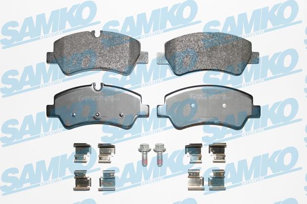 Samko 5SP1787 - Brake Pad Set, disc brake autospares.lv