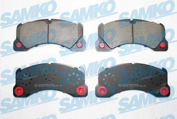 Samko 5SP1738 - Brake Pad Set, disc brake autospares.lv