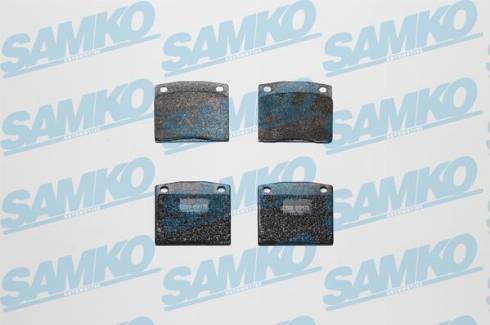 Samko 5SP173 - Brake Pad Set, disc brake autospares.lv