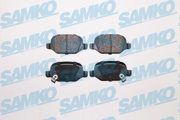 Samko 5SP1724 - Brake Pad Set, disc brake autospares.lv