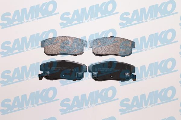 Samko 5SP1727 - Brake Pad Set, disc brake autospares.lv