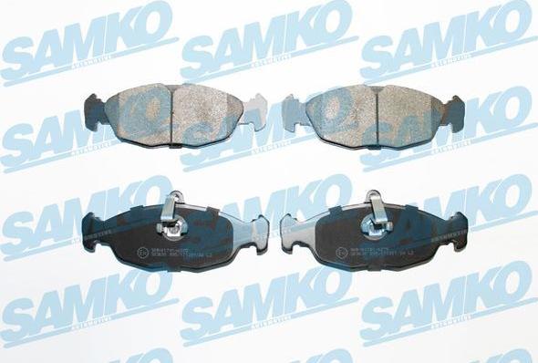 Samko 5SP895 - Brake Pad Set, disc brake autospares.lv