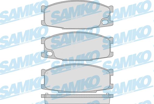 Samko 5SP892 - Brake Pad Set, disc brake autospares.lv