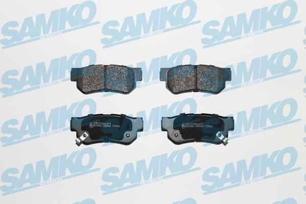 Samko 5SP848 - Brake Pad Set, disc brake autospares.lv