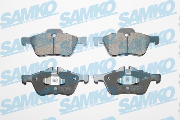 Samko 5SP851 - Brake Pad Set, disc brake autospares.lv