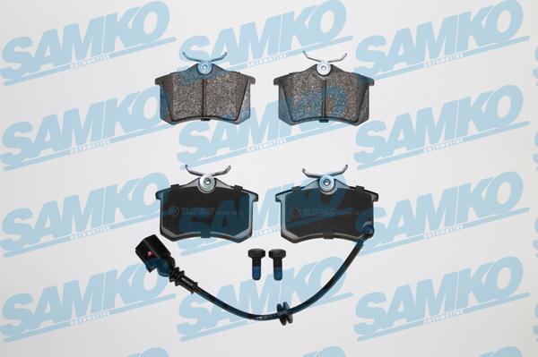 Samko 5SP853 - Brake Pad Set, disc brake autospares.lv
