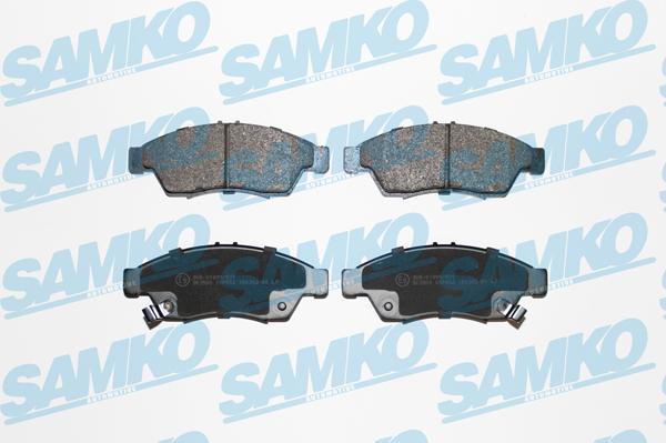 Samko 5SP852 - Brake Pad Set, disc brake autospares.lv