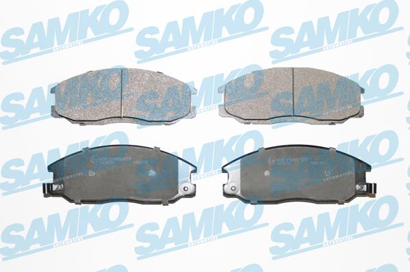 Samko 5SP860 - Brake Pad Set, disc brake autospares.lv