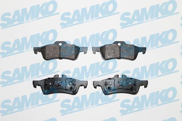 Samko 5SP861 - Brake Pad Set, disc brake autospares.lv