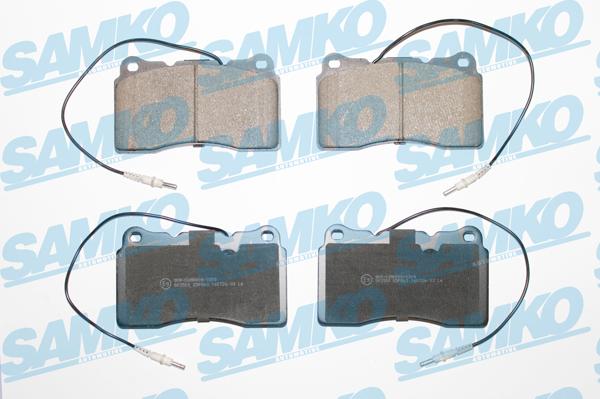 Samko 5SP863 - Brake Pad Set, disc brake autospares.lv