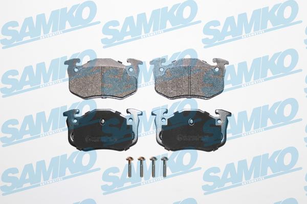Samko 5SP801 - Brake Pad Set, disc brake autospares.lv