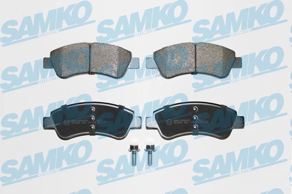Samko 5SP802 - Brake Pad Set, disc brake autospares.lv