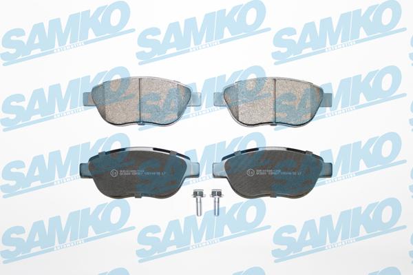 Samko 5SP807 - Brake Pad Set, disc brake autospares.lv