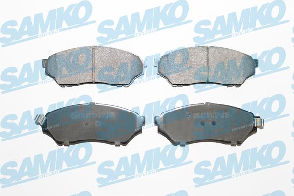 Samko 5SP819 - Brake Pad Set, disc brake autospares.lv