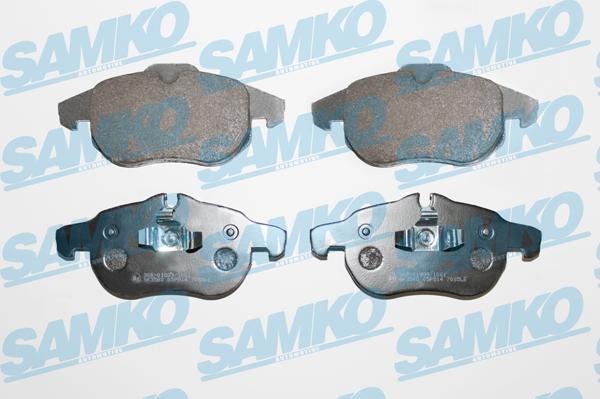 Samko 5SP814 - Brake Pad Set, disc brake autospares.lv