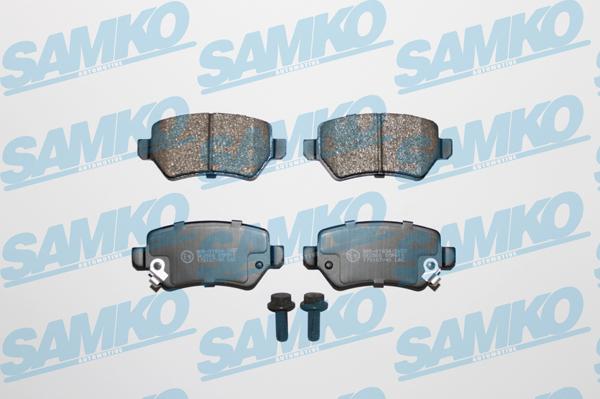 Samko 5SP811 - Brake Pad Set, disc brake autospares.lv