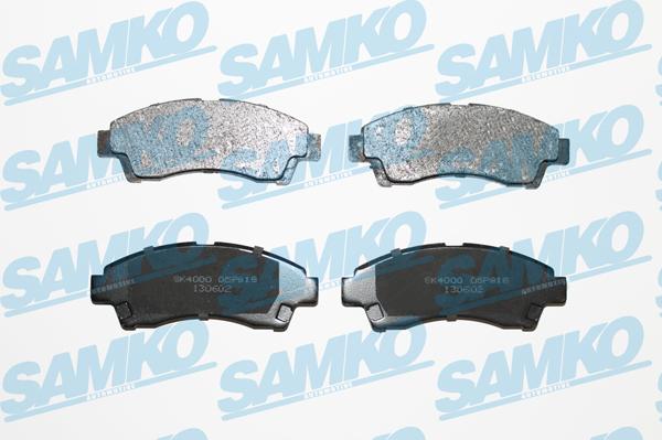 Samko 5SP818 - Brake Pad Set, disc brake autospares.lv