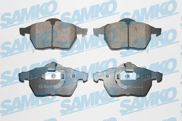 Samko 5SP812 - Brake Pad Set, disc brake autospares.lv