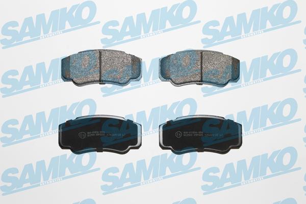 Samko 5SP885 - Brake Pad Set, disc brake autospares.lv