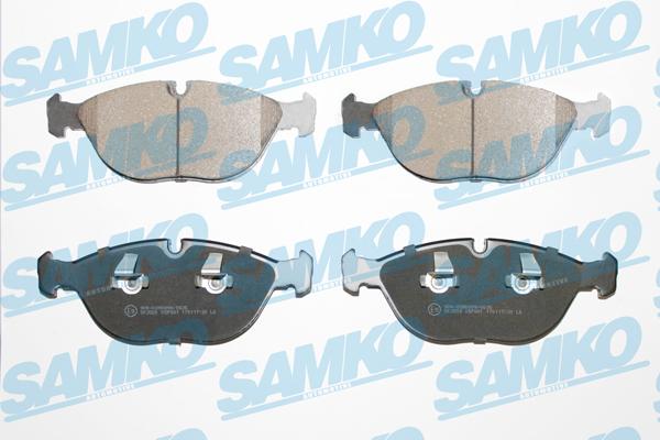 Samko 5SP881 - Brake Pad Set, disc brake autospares.lv