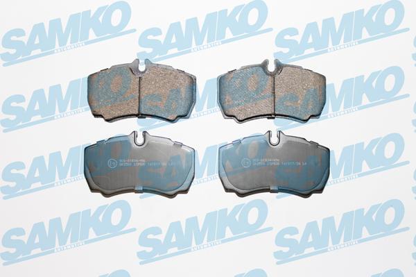 Samko 5SP830 - Brake Pad Set, disc brake autospares.lv