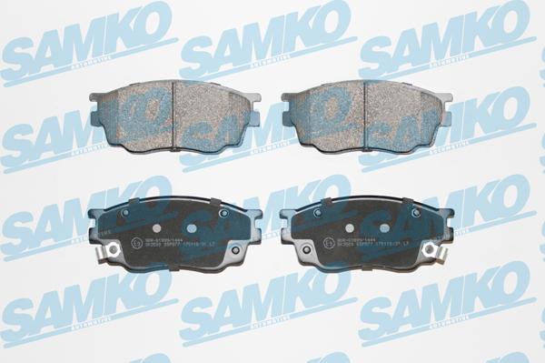 Samko 5SP877 - Brake Pad Set, disc brake autospares.lv