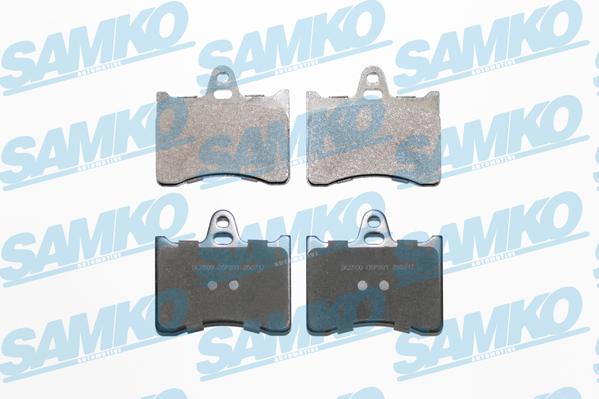 Samko 5SP391 - Brake Pad Set, disc brake autospares.lv