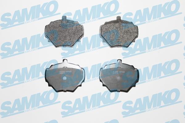 Samko 5SP392 - Brake Pad Set, disc brake autospares.lv