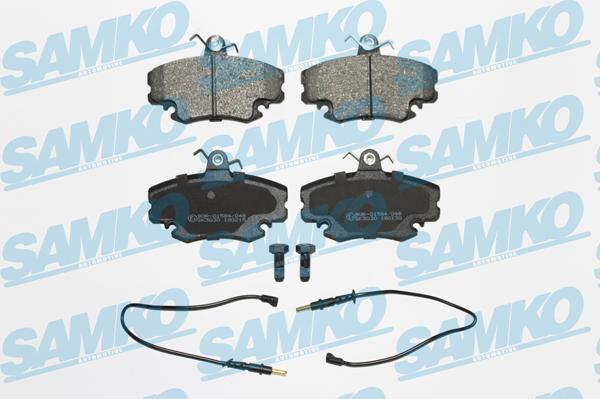 Samko 5SP349 - Brake Pad Set, disc brake autospares.lv