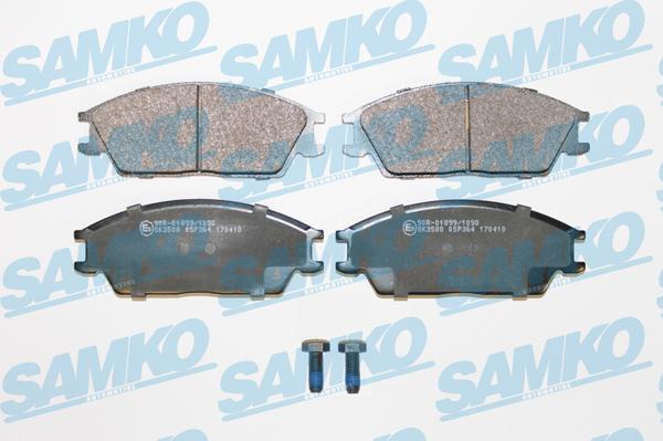 Samko 5SP364 - Brake Pad Set, disc brake autospares.lv