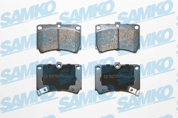Samko 5SP366 - Brake Pad Set, disc brake autospares.lv