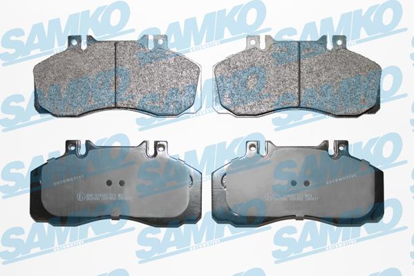 Samko 5SP360 - Brake Pad Set, disc brake autospares.lv